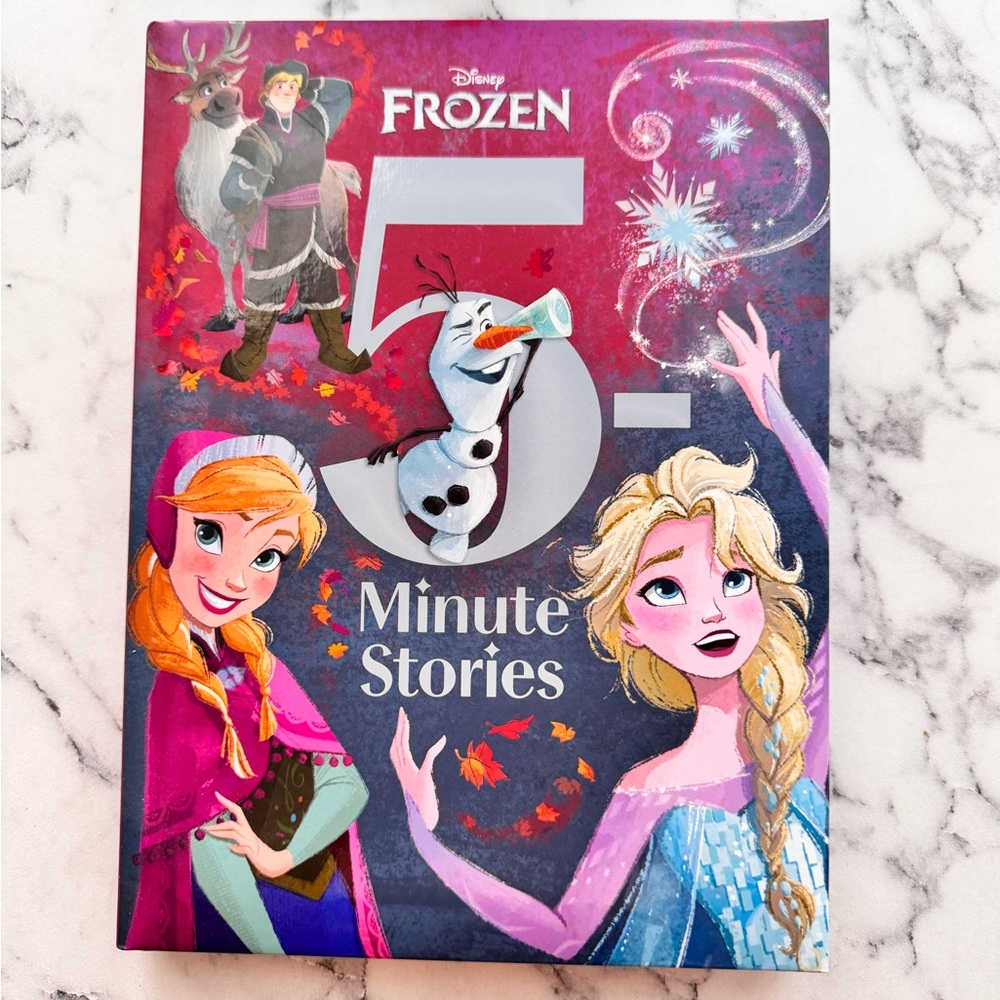 Disney Frozen 5 min Stories Hardcover Book